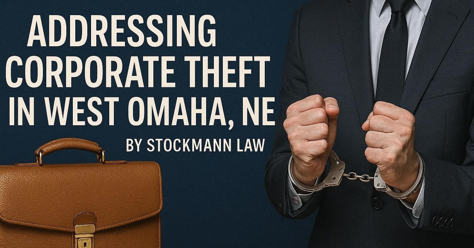 legal defense for corporate theft in West Omaha NE
