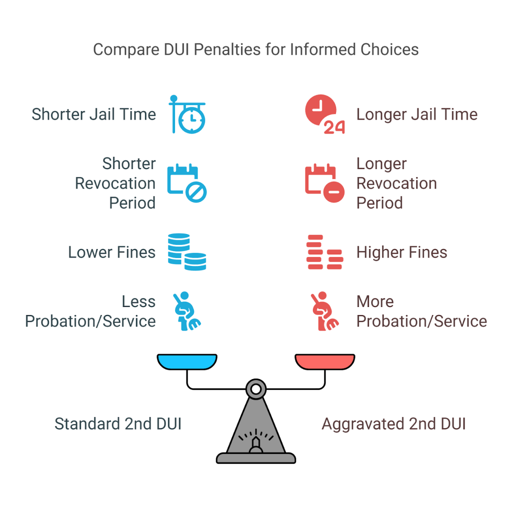 Comparing DUI Penalties